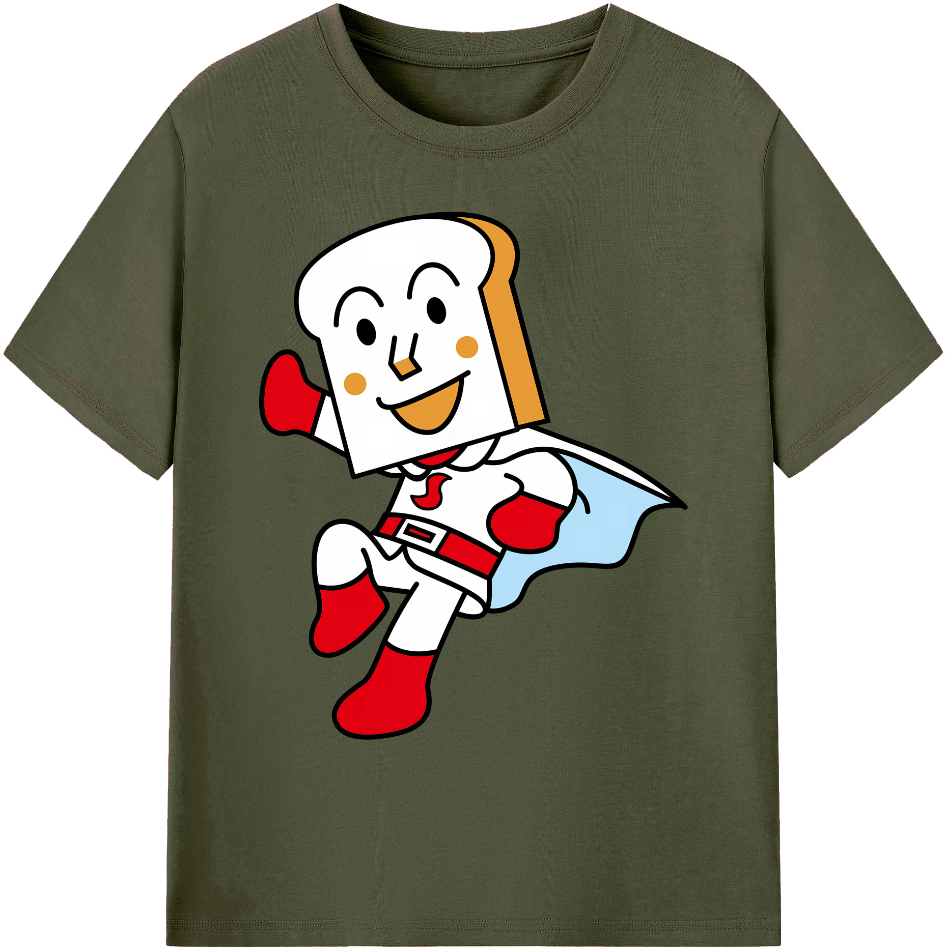 （画像用） アンパンマン Anpanman 綿100％ メンズ半袖Tシャツ｜肌触りやわらか＆通気性